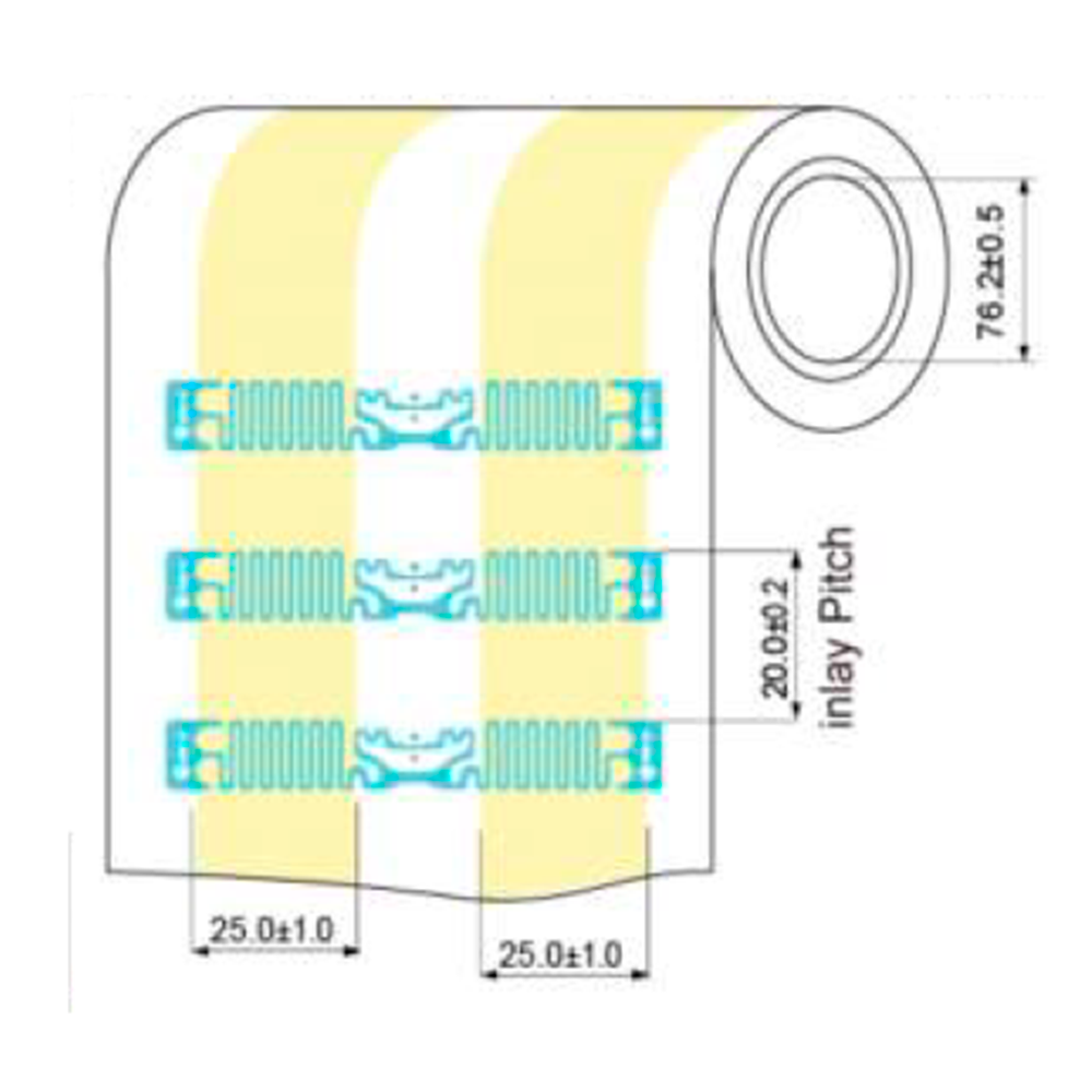 Rfmobi Rfid Inlay UHF Label TNMC8237