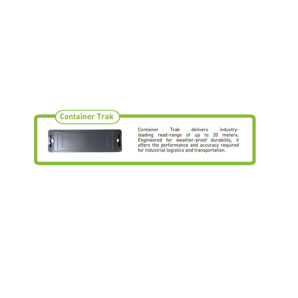 Xerafy Rfid Tag Container Trak