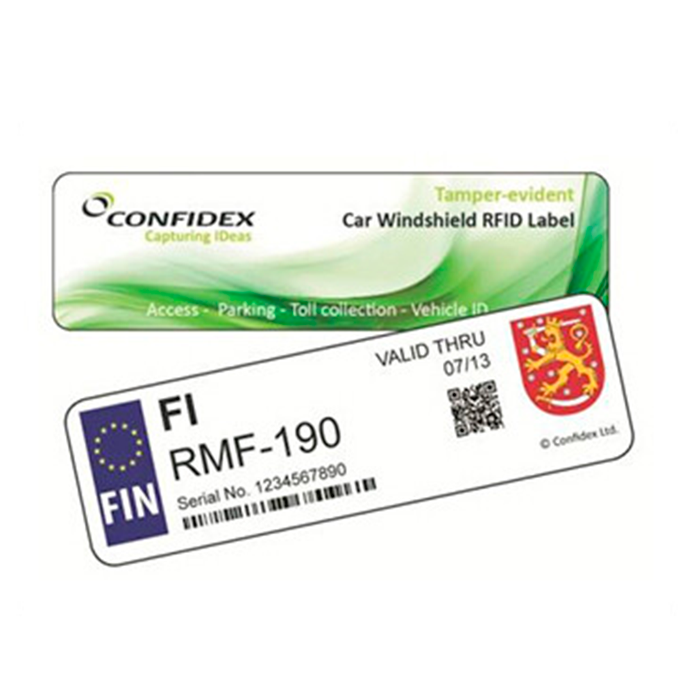 Confidex Rfid Tag Cruiser Windshield Crypto